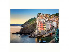Clementoni puzzle: Riomaggiore partja, 500 darab.
