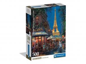 Éjszaka az Eiffel toronynál HQC 500db-os compact puzzle - Clementoni