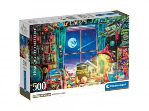 Kilátás a holdra 500 db-os HQC kompakt puzzle - Clementoni