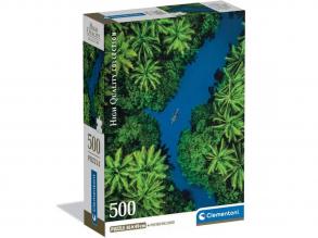 Trópusi kaland 500 db-os HQC kompakt puzzle - Clementoni