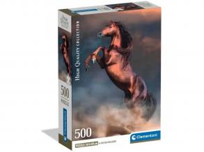 Vad vörös mén HQC 500 darabos puzzle - Clementoni