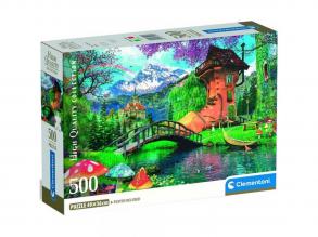 Mesebeli táj HQC 500 darabos puzzle - Clementoni