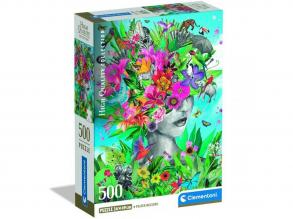 Head in the Jungle HQC 500 darabos puzzle - Clementoni