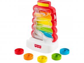 Fisher-Price: Zsupsz gyűrűtorony játékszett - Mattel