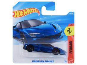 Hot Wheels: Ferrari SF90 Stradale kék kisautó 1/64 - Mattel