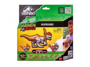 Jurassic World: Mayhem Mix-Ups DIY Mutáns dinó Dilophosaurus - Mattel