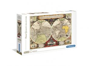 Antik tengerész térkép HQC 6000db-os puzzle - Clementoni