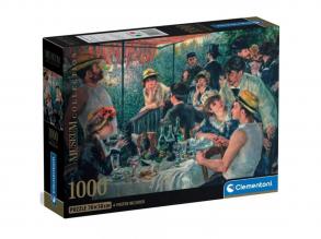 Museum Collection: Renoir - A csónakos társaság ebédje HQC 1000 db-os puzzle poszterrel - Clementoni