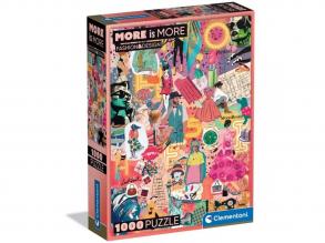 More is More: Divat és dizájn HQC 1000 db-os puzzle - Clementoni