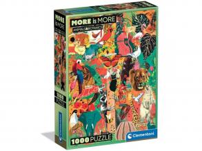 More is More: Állatok és botanikai csodák HQC 1000 db-os puzzle - Clementoni