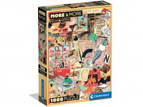More is More: Könyvek és írás HQC 1000 db-os puzzle - Clementoni