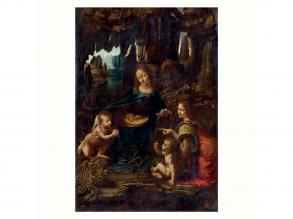 Clementoni puzzle Artworks: Madonna a barlangban, 1000 darab.