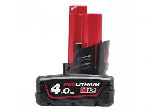 Milwaukee M12B4 REDLITHIUM-ION AKKUMULÁTOR 12 V, 4,0 AH