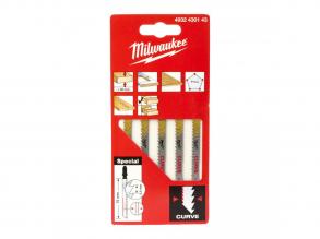 Milwaukee Bimetál szúrófűrészlapok íves vágáshoz 75/2,5 mm (Fához és