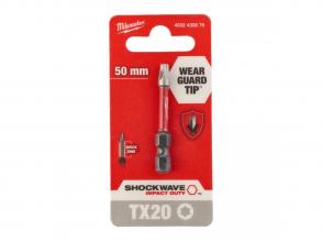 Milwaukee Shockwave bit TX20 50mm-1db