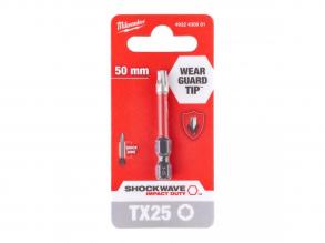 Milwaukee Shockwave bit TX25 50mm-1db