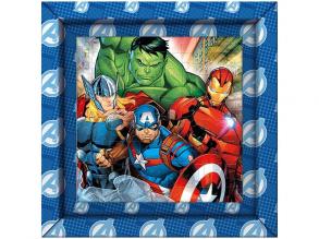 Marvel Bosszúállók 60db-os puzzle kerettel - Clementoni
