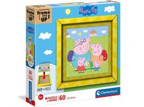Peppa malac keretes puzzle 60db-os - Clementoni