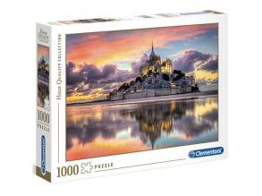 Mont-Saint-Michel Franciaország HQC 1000db-os puzzle - Clementoni