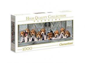 Clementoni: Beagle Panoráma 1000 db-os puzzle - High Quality Collection