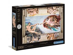 Clementoni Museum Collection: Michalangelo Buonarroti - Ádám teremtése 1000 db-os puzzle