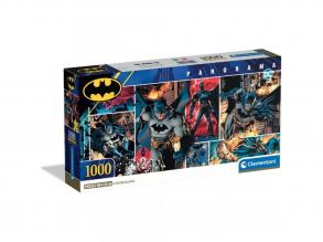 Batman 1000 db-os panoráma puzzle poszterrel - Clementoni