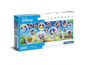 Disney klasszikusok panoráma 1000 db-os puzzle - Clementoni