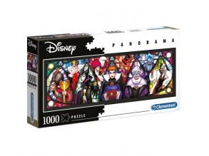 Disney fő gonoszok panoráma 1000 db-os puzzle - Clementoni