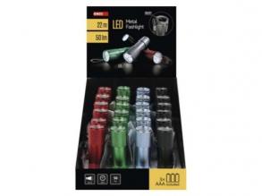 EMOS LED zseblámpa 50lm 3xAAA 24db-os kijelző doboz