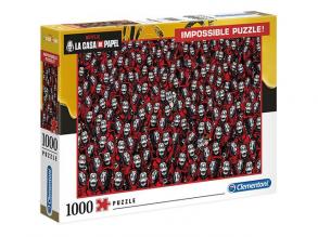 A nagy pénzrablás lehetetlen puzzle 1000db-os - Clementoni
