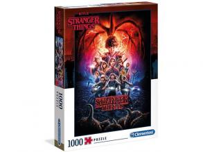 Stranger Things 2 puzzle 1000db-os - Clementoni