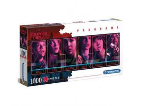 Stranger Things panoráma puzzle 1000 db-os - Clementoni