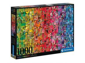 Colorboom Collection: Collage puzzle 1000db-os - Clementoni