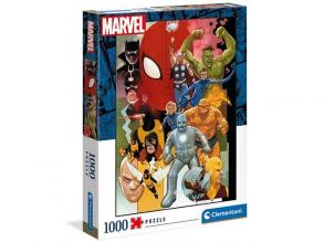 HQ Collection: Marvel szuperhősök 80-as évek 1000db-os prémium HQC puzzle 69x50cm - Clementoni