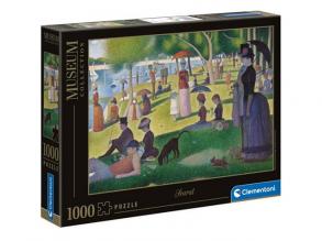 Seurat - Vasárnap délután a Grande Jatte szigetén Múzeum puzzle 1000db-os - Clementoni