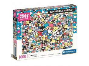 Hello Kitty impossible puzzle 1000db-os - Clementoni