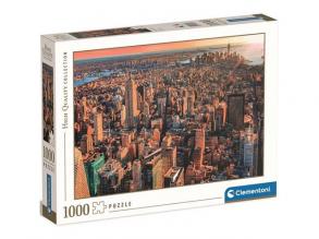 New York City naplemente HQC puzzle 1000db-os - Clementoni
