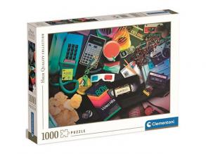 80-as évek nosztalgiája HQC puzzle 1000db-os - Clementoni