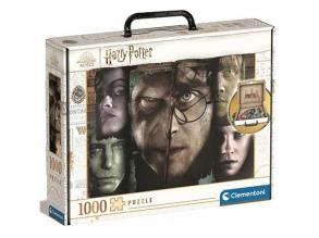 Harry Potter és a Sötét nagyúr 1000db-os puzzle bőröndben - Clementoni