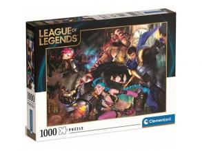 League of Legends: Piltover hősei HQC puzzle 1000db-os - Clementoni