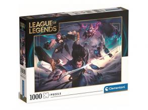 League of Legends: Yasumo csapata HQC puzzle 1000db-os - Clementoni