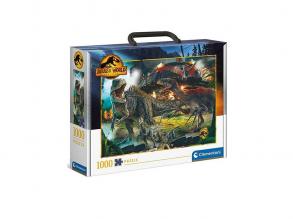 Jurassic World: Világuralom 1000db-os puzzle bőröndben - Clementoni