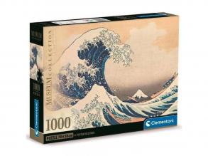 Hokusai - A Nagy hullám Kanagawánál 1000db-os puzzle - Clementoni