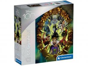 Disney 100: A Disney gonoszai 1000 db-os puzzle - Clementoni