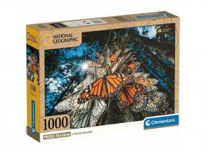 National Geographic - Csodálatos pillangók 1000 db-os puzzle - Clementoni