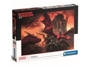 Dungeons & Dragons: Vörös sárkány HQC 1000db-os puzzle - Clementoni