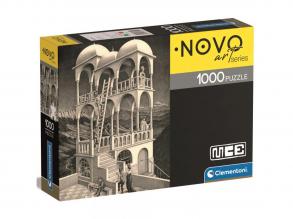 Novo Art: M. C. Escher - Belvedere 1000 db-os puzzle - Clementoni