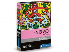 Novo Art: Keith Haring - Cím nélküli festmény 1000 db-os puzzle - Clementoni
