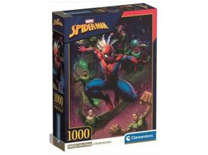 Pókember és félelmetes ellenségei 1000db-os puzzle poszterrel - Clementoni