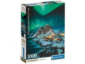Lofoten szigetek HQC 1000db-os puzzle poszterrel - Clementoni
